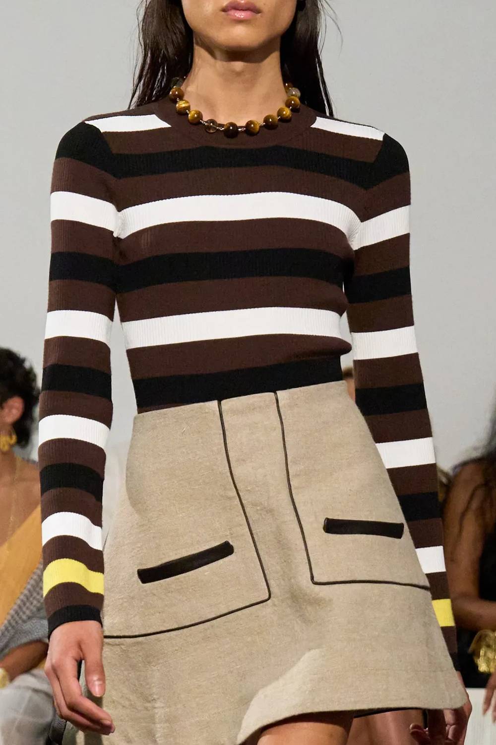 Zankov - Cadanet Merino Long Sleeve Striped Top