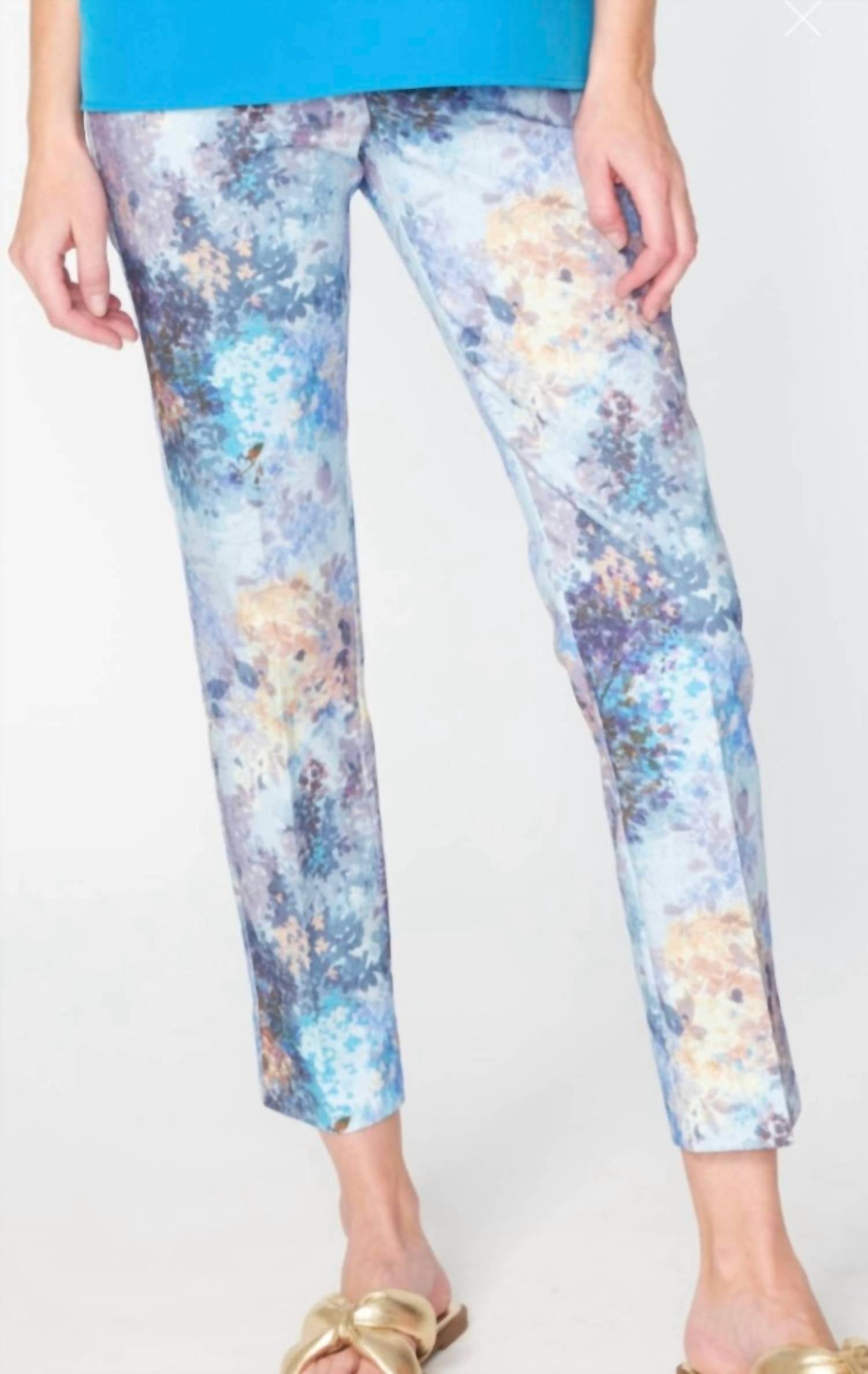 Estelle And Finn - Monet Front Zip Ankle Pant