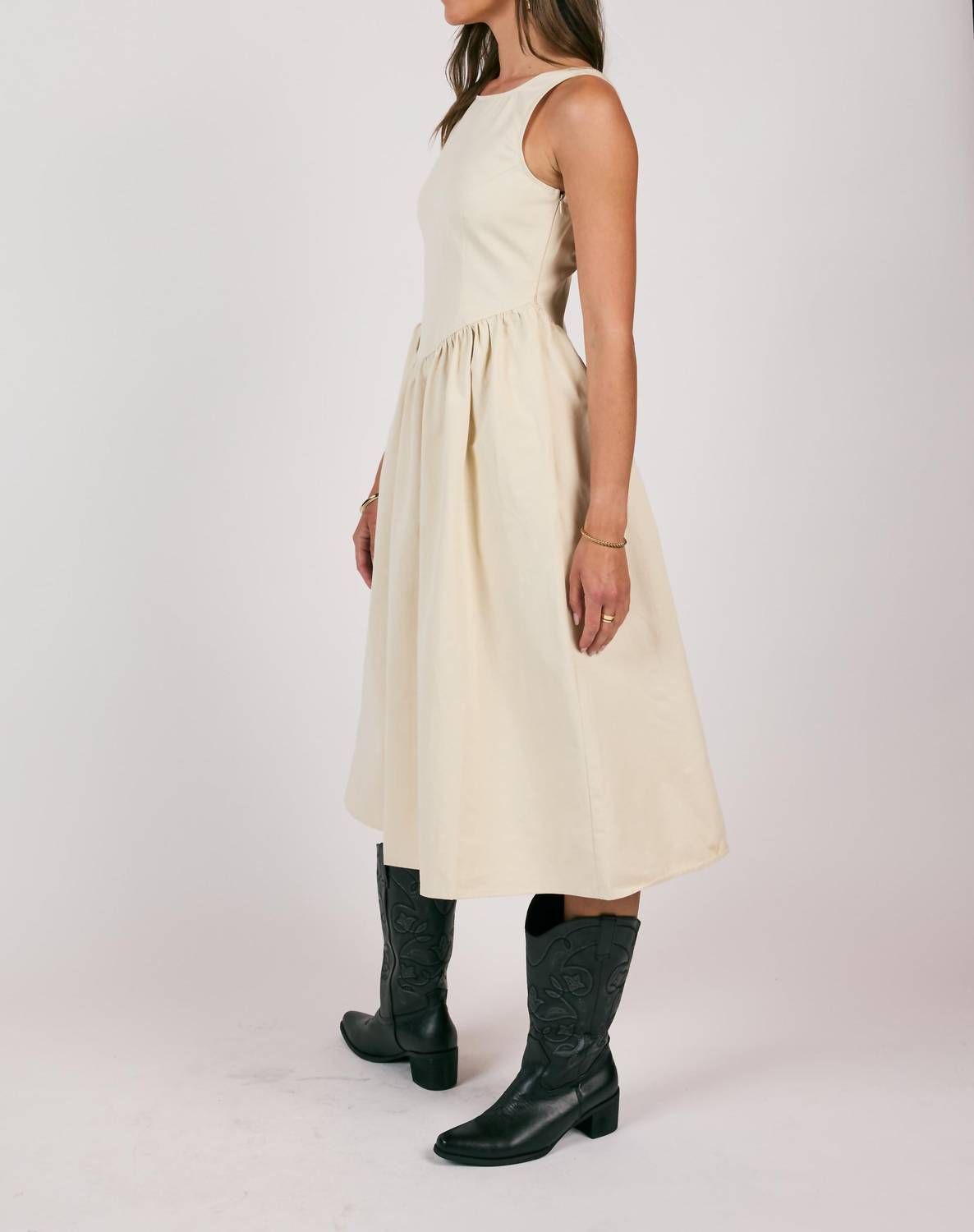 Sage The Label - Townhouse Corset Style Midi Dress