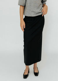 Tibi - Tropical Wool Maxi Trouser Skirt