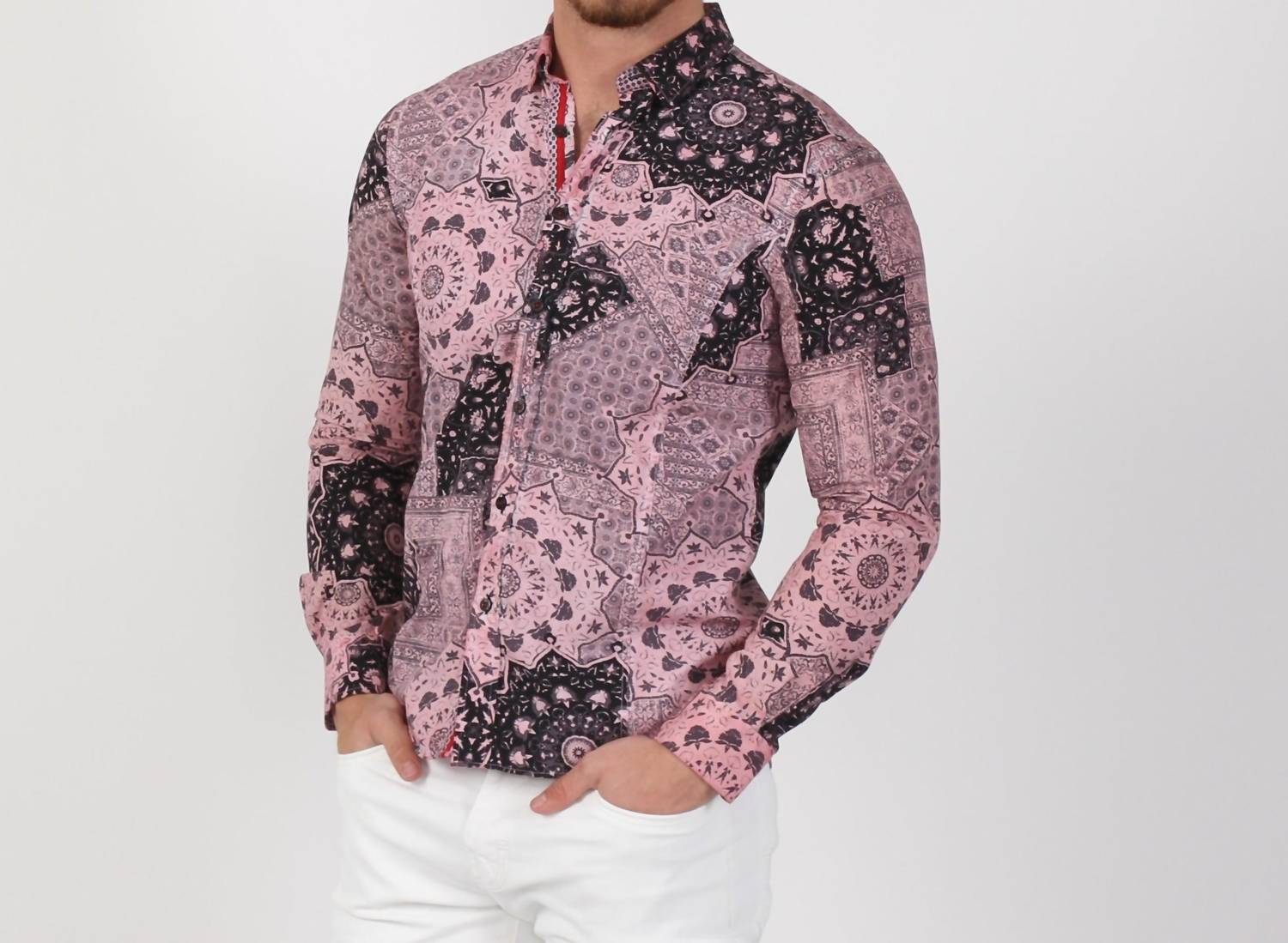 Eight X - Button Down Wheel Shirt With Trim