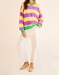 The Greii - Striped Sweatshirt