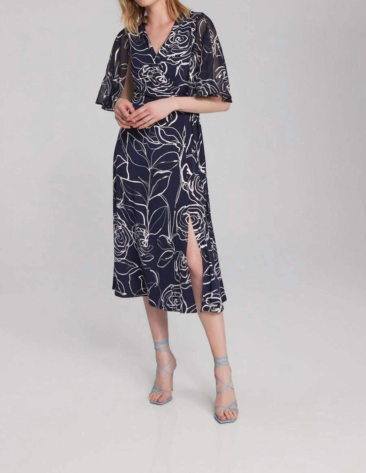 Joseph Ribkoff - Floral Print Dress
