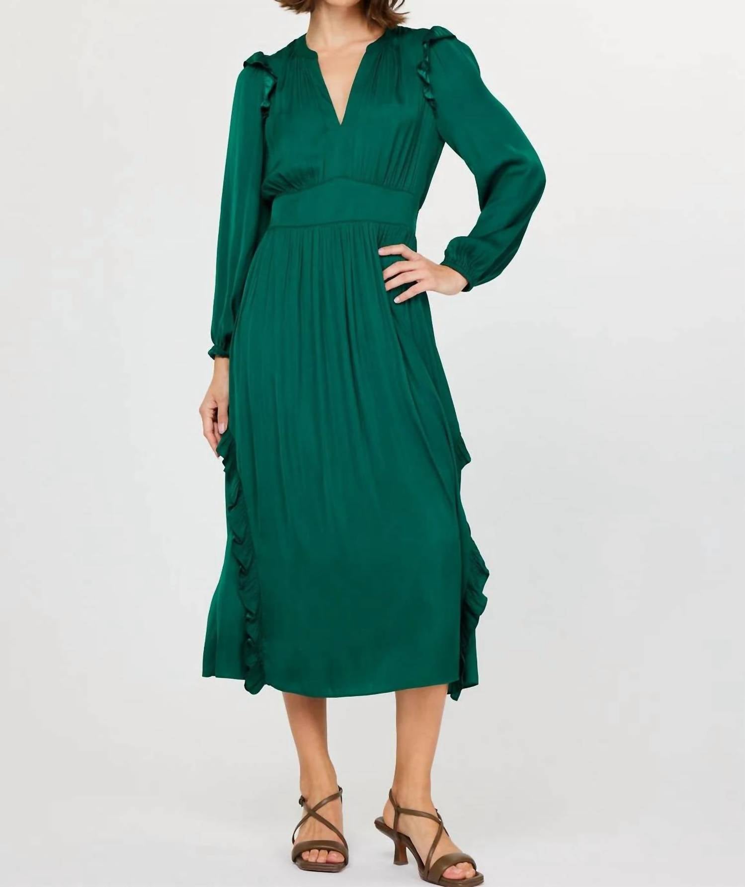 Current Air - Ruffle Maxi Dress