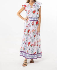 Bindu - Nour Cotton Midi Skirt