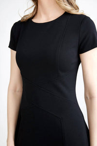 Joseph Ribkoff - Short Sleeve Fit & Flare Dress