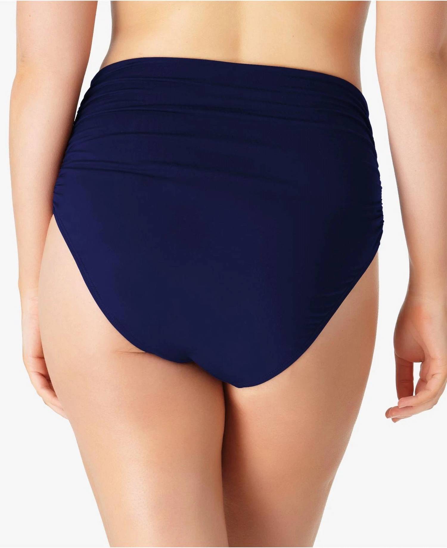 Anne Cole - Anne Cole Womens Plus Size Live In Color Convertible Bikini Bottom Size 18W