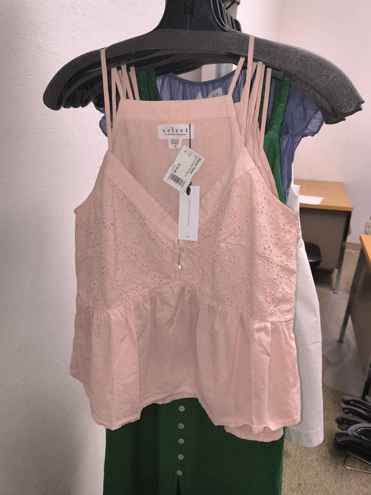 Velvet By Graham & Spencer - Aliah Eyelet Tank Top