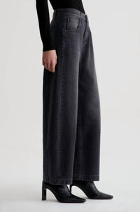 Ag Jeans - Hattie Embellished Barrel-leg Crop Jeans
