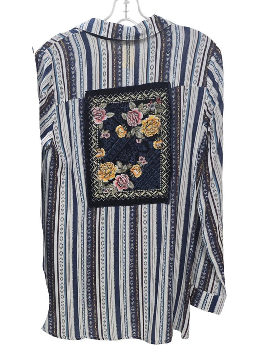 Andree By Unit - Women's Striped Button Up Shirt