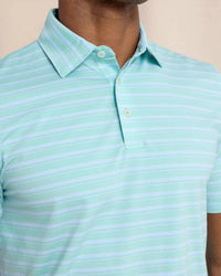 Southern Tide - brrreeze Pearl Cove Stripe Polo