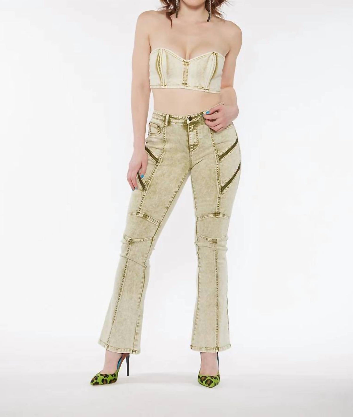 Circular Path - Zelda Zipper Jean