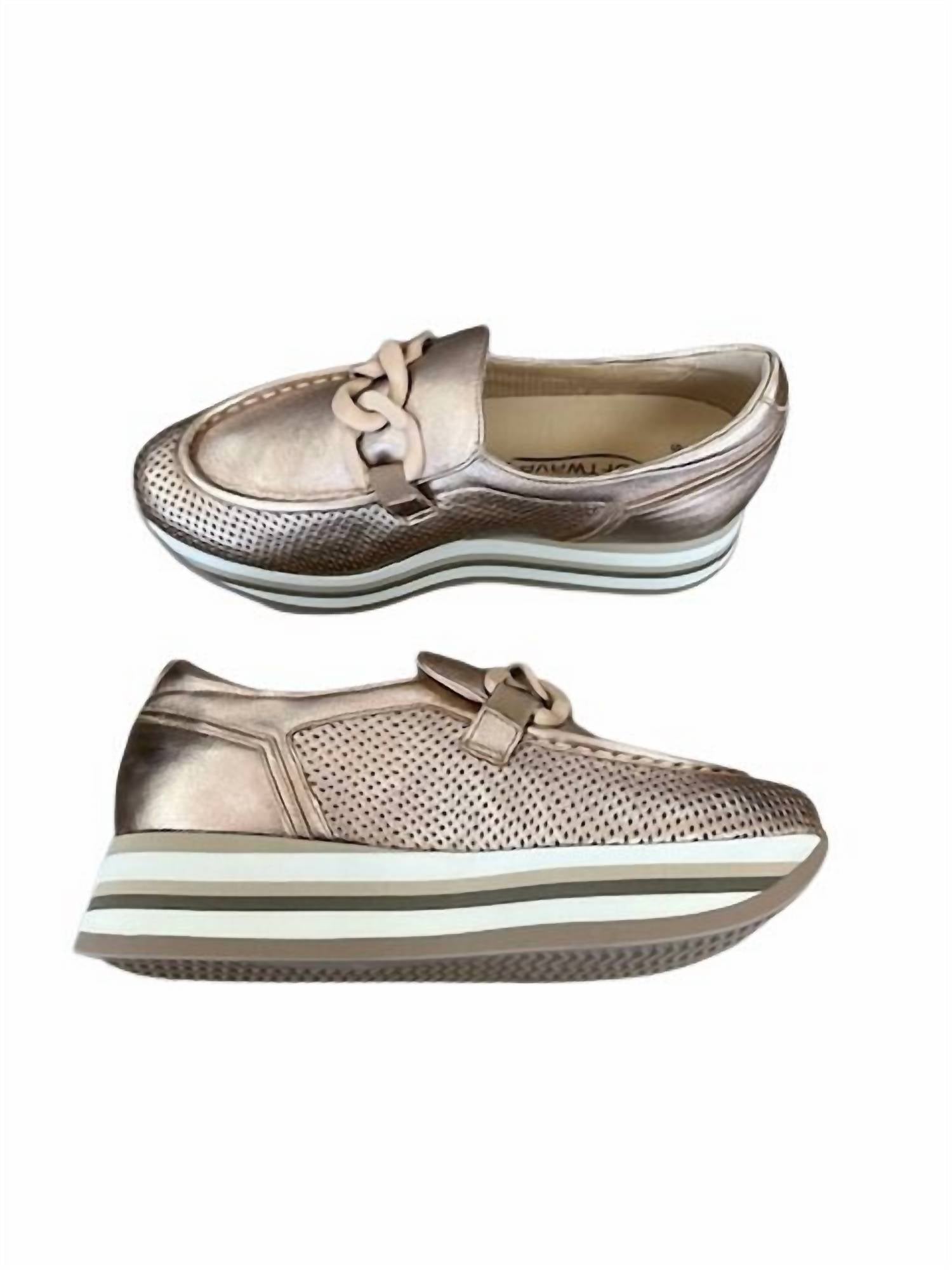 Softwaves - Women's Cassie Platform Loafers
