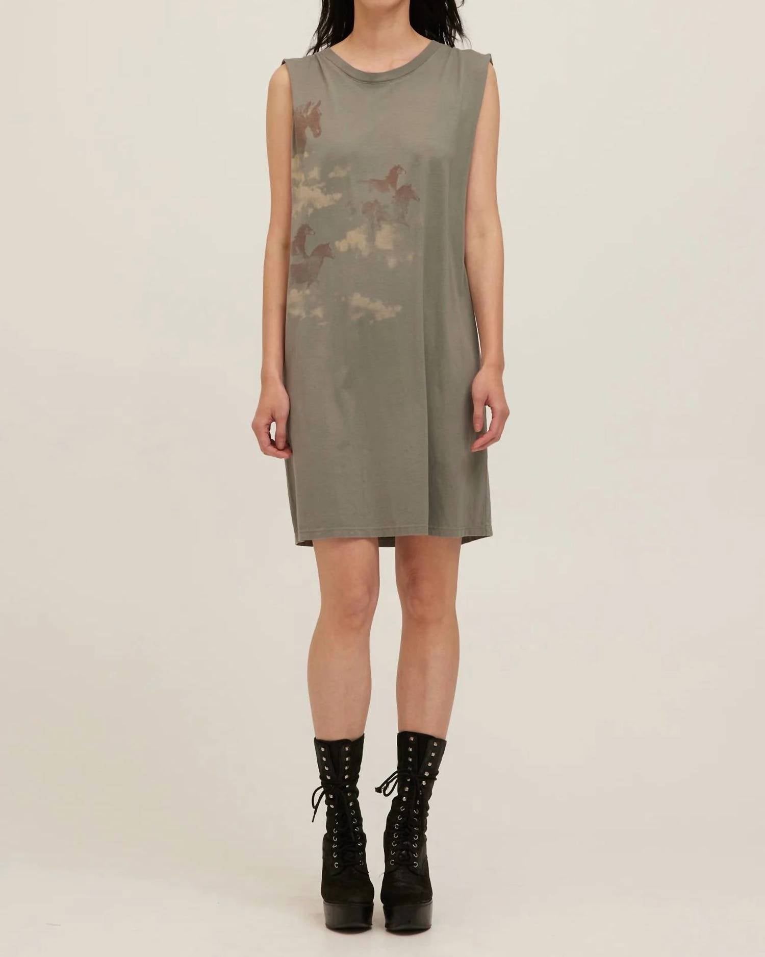 Project Social T - Horses Tank Dress