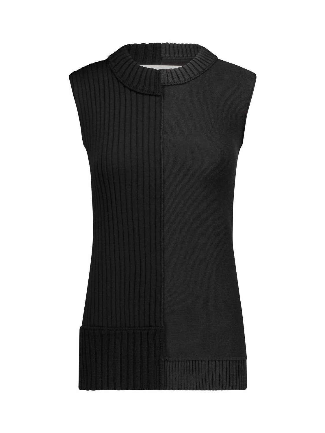Marina Moscone - Women's Sleeveless Pullover Sweater Top