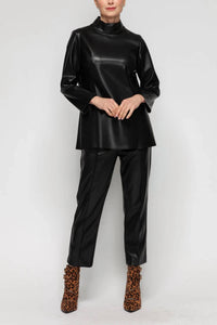 Ic Collection - Pintuck Slim Pant