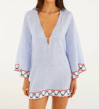 Farm Rio - Embroidery Cover Up Top