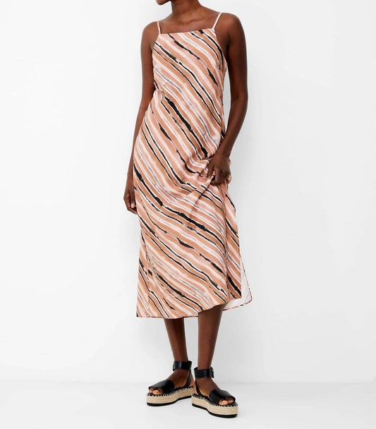 French Connection - Gaia Flavia Textured Midi Dress