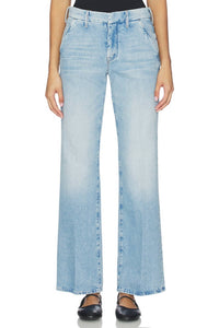 Mother Bookie Prep Sneak High-rise Bootcut Jeans in this is how i roll - women's jeans
