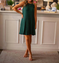 Meet Me In Santorini - Sweater Rib Short Dress
