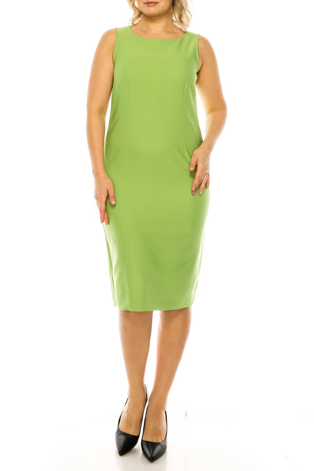 Maya Brooke - 3/4 Sleeve Jacket Dress 2 Piece Set