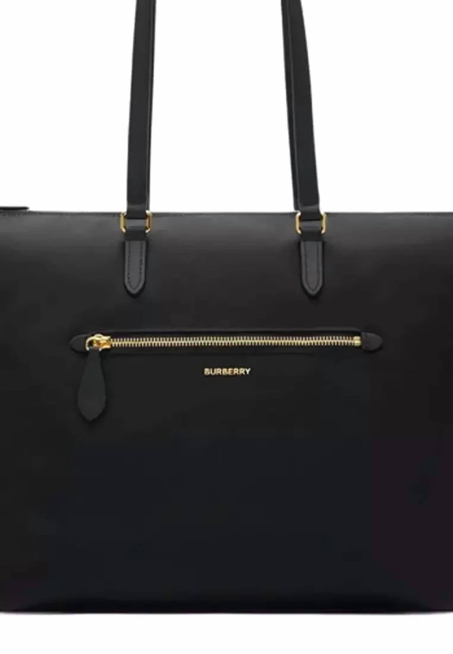 Burberry - Women's Zipped Tote Bag