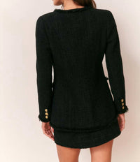 Loveshackfancy - Adrina Textured Tweed Jacket