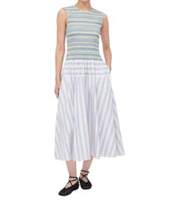 Stine Goya - Stripes Smocked Dress