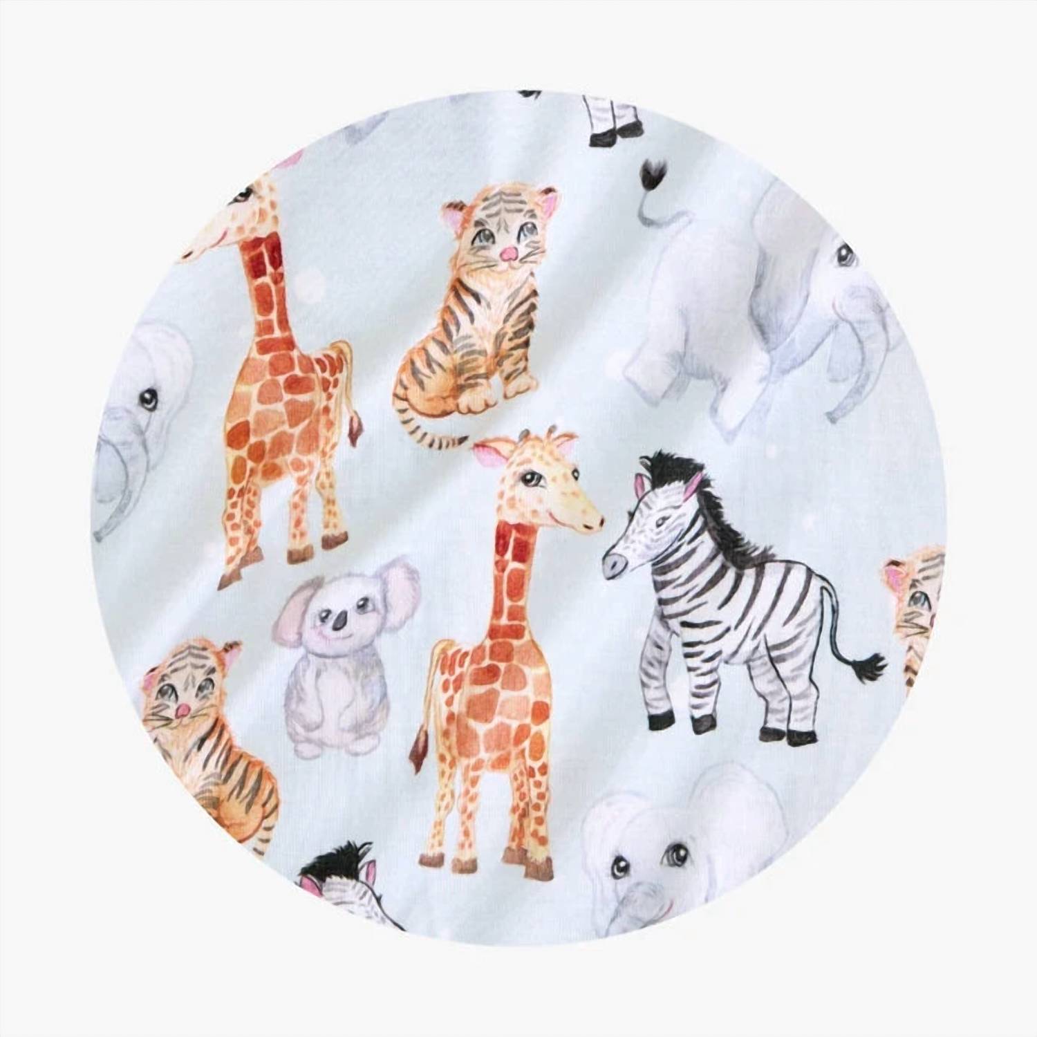 Posh Peanut - Kids Footie Zippered One Piece Pajama
