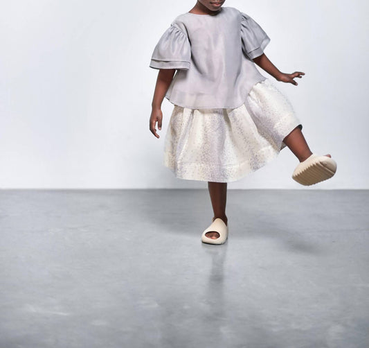 Omamimini - Girls' Layered Organza Skirt
