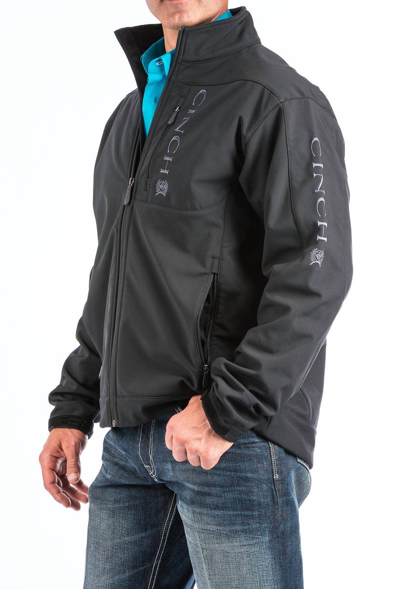 Cinch - Men's Classic Bonded Softshell Logo Jacket