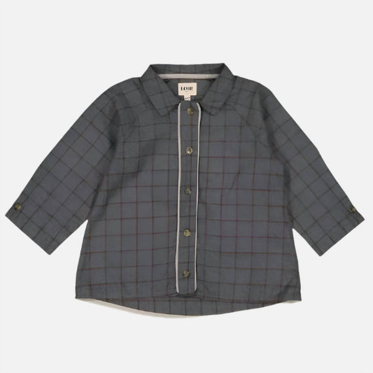 Loir Paris - Boy's Checkered Shirt
