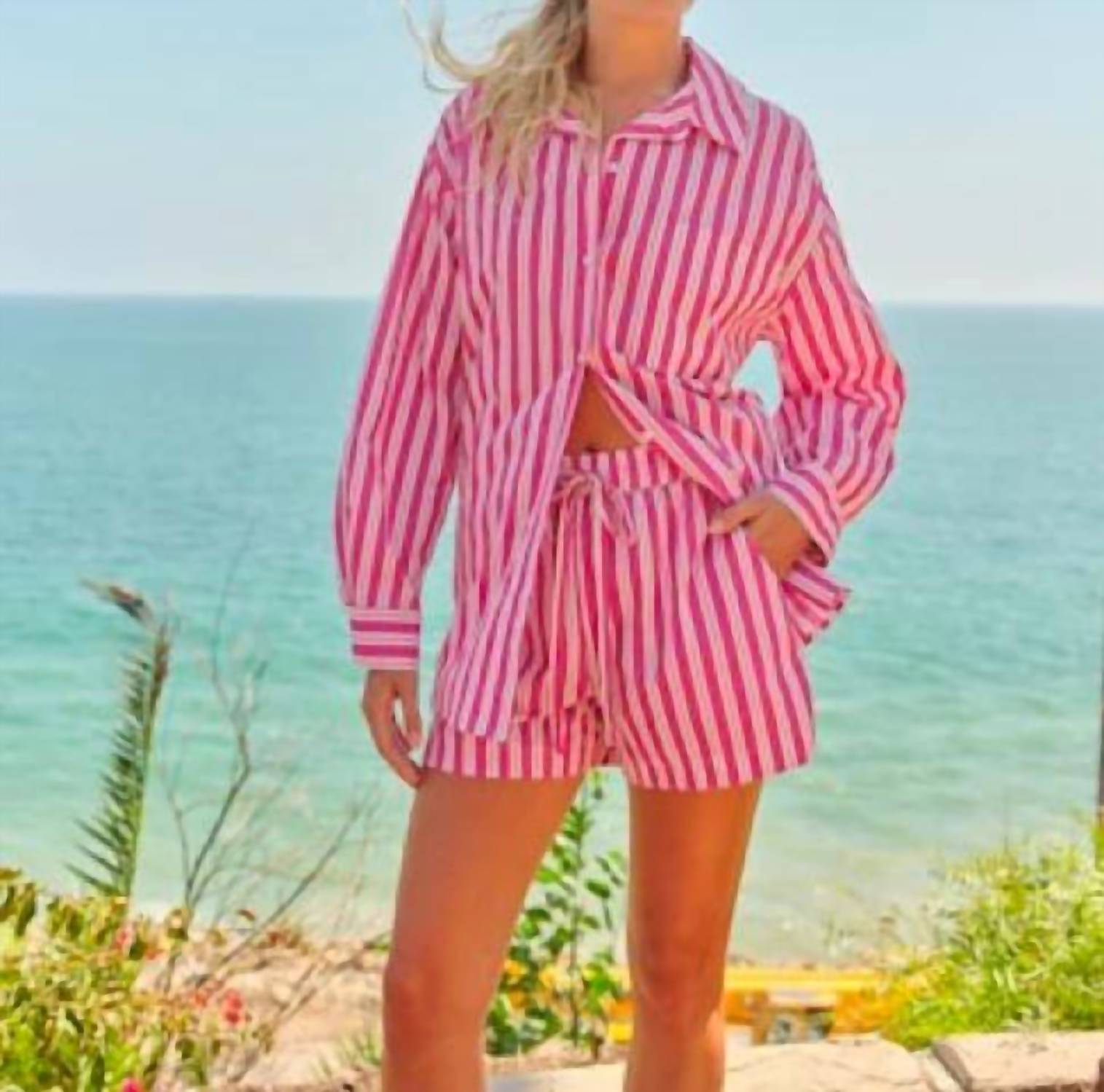 Sundry - Stripe Track Short