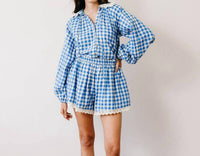 Sunshine Tienda - Willa Eyelet Lace Trim Short
