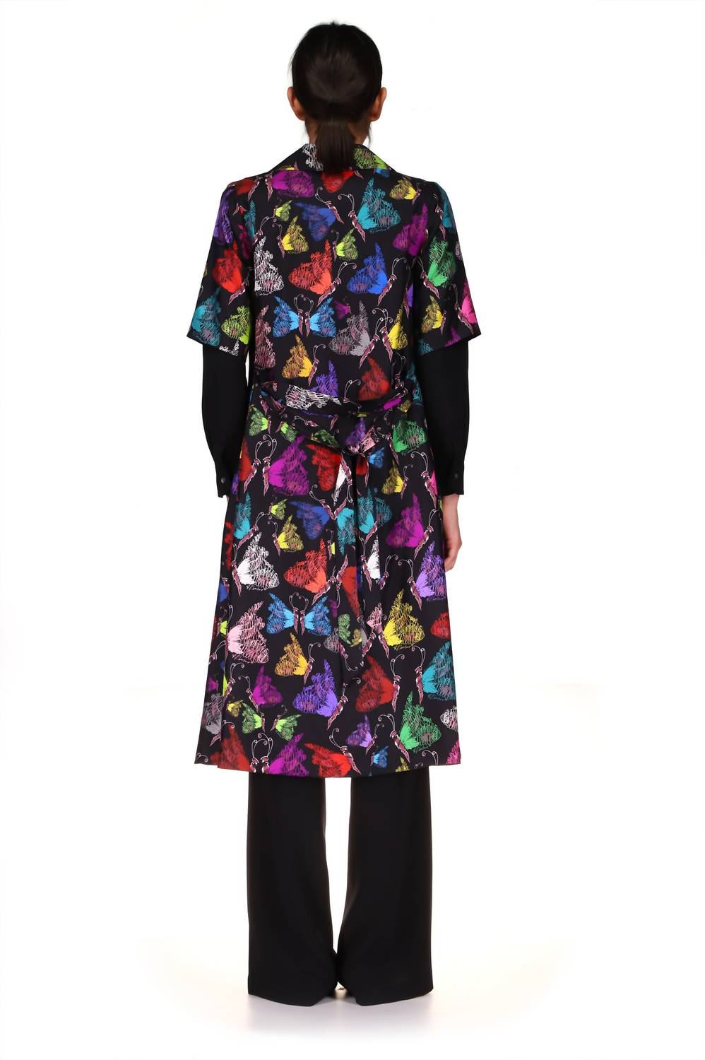 Libertine - Mille Papillons Short Sleeve Wrap Dress