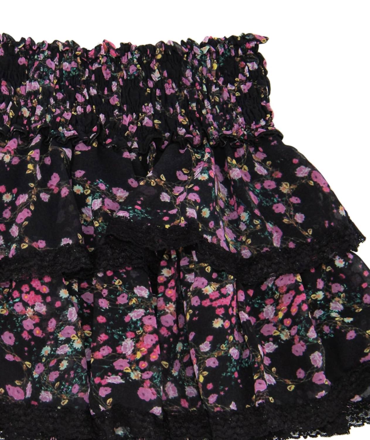 Flowers By Zoe - Girls Claudia Skirt With Lace