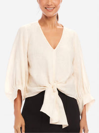 Karen Kane - Tie Front Top