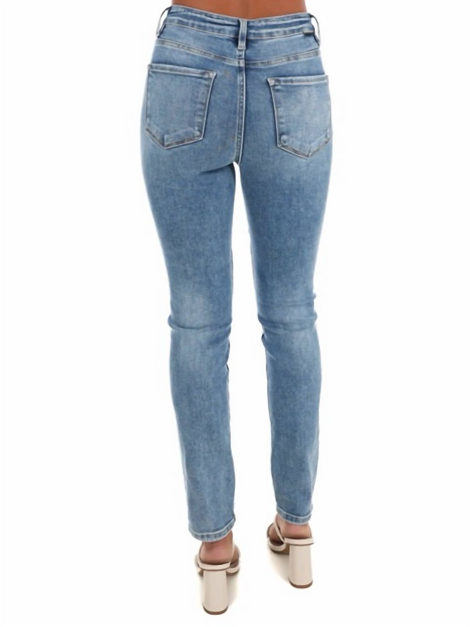 Risen - Wherever We Go Tummy Control Ankle Skinny Jeans
