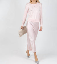 J. Society - Ximena Embellished Crew Sweater