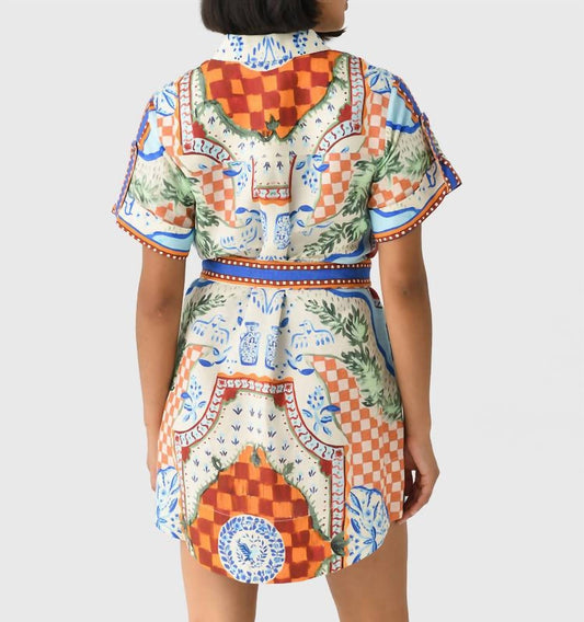 Hunter Bell - Nicole Mini Shirt Dress