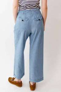 The Great. - Relaxed Mid-rise Fit Tour Trouser