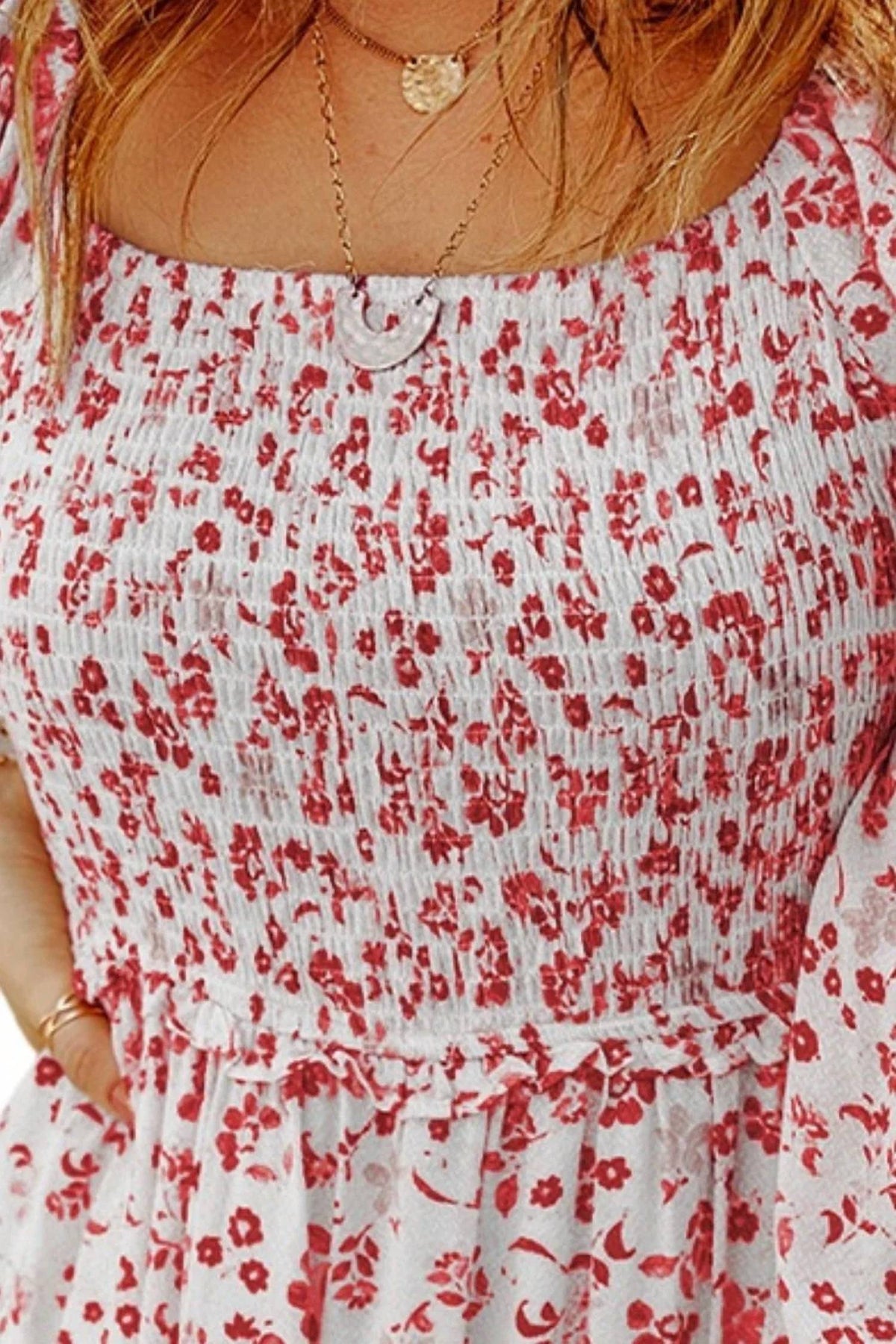 Trendsi - Meadow Smocked Mini Dress