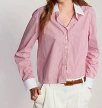 The Shirt - Long Sleeve Boxy Crop Shirt