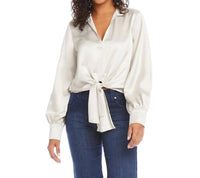 Karen Kane - Carina Tie-front Top
