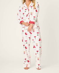 Pj Salvage - Let's Get Toasty 3-piece Print Flannel Pajama Set