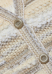 L'Agence Harriet Cardigan in natural multi 2 - women's cardigan - view 7