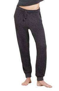 BAREFOOT DREAMS CozyChic Lite Core Spun Jogger in carbon - women's pants