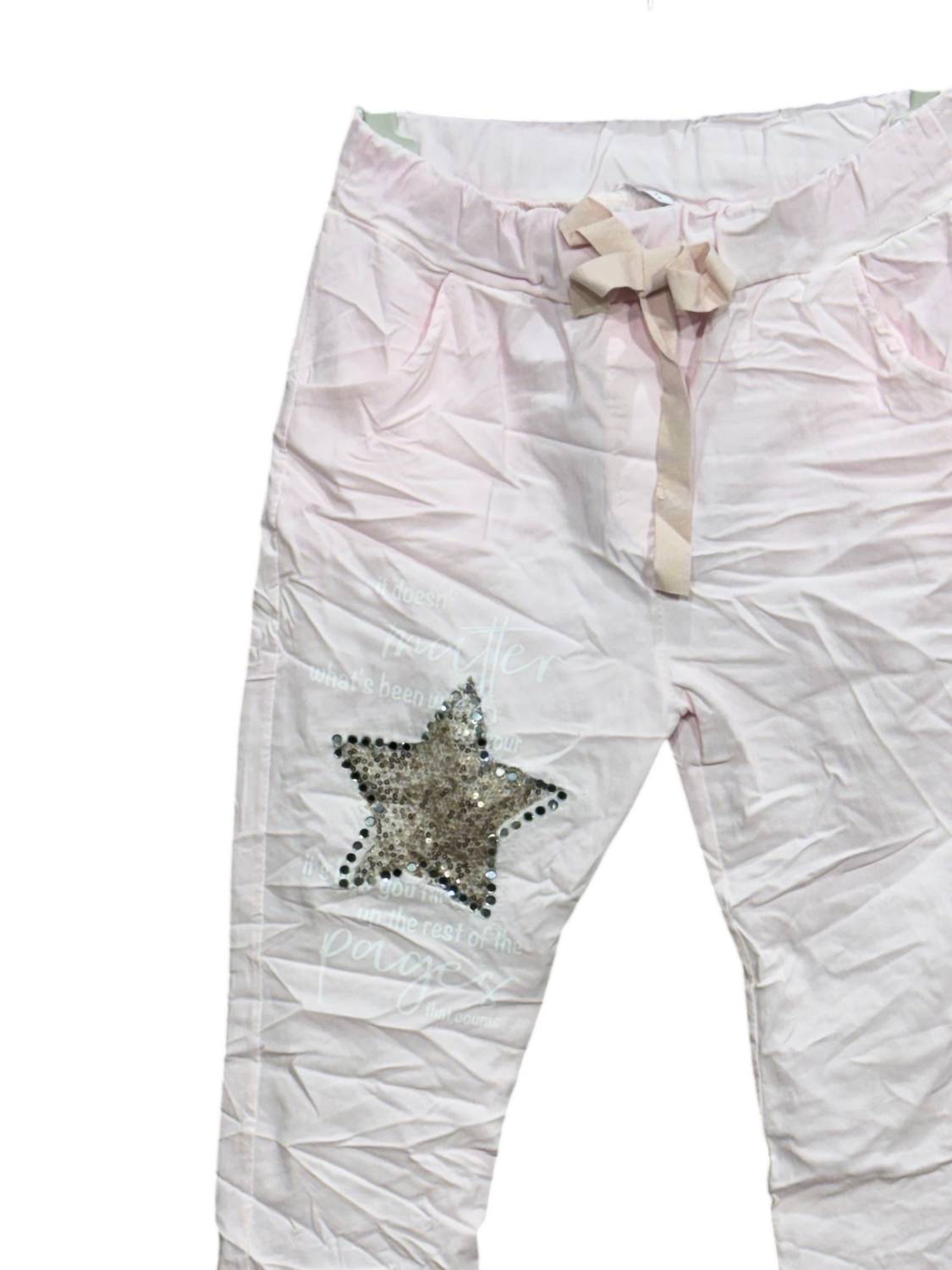 Oz - Women's Embelished Crinkle Jogger