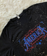 P&Pd Wholesale - America Land Of The Free Tee