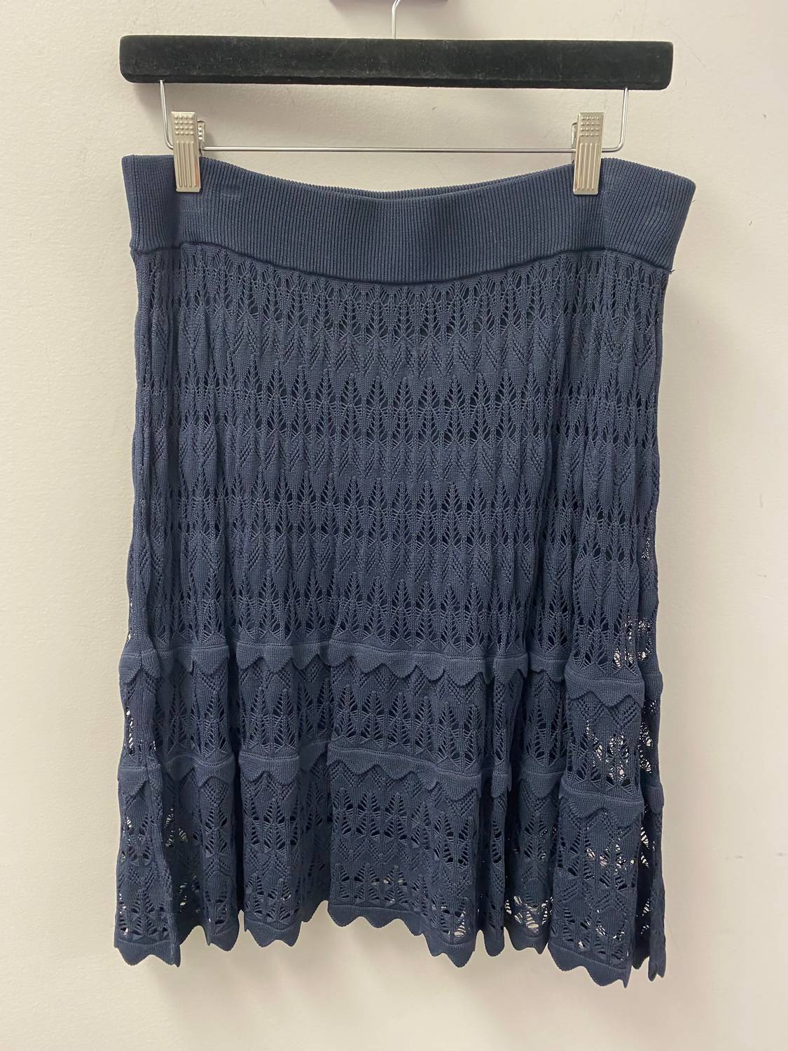 Minnie Rose - Women's Scallop Weave Skirt